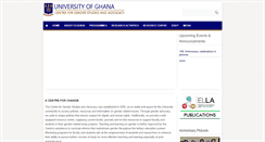 Desktop Screenshot of cegensa.ug.edu.gh