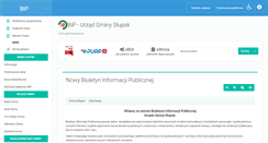 Desktop Screenshot of bip.slupsk.ug.gov.pl