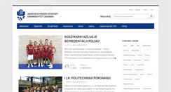 Desktop Screenshot of kosz.azs.ug.edu.pl