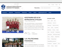 Tablet Screenshot of kosz.azs.ug.edu.pl