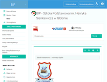 Tablet Screenshot of bip.spglobino.slupsk.ug.gov.pl