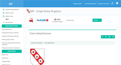Desktop Screenshot of bip.rogozno.ug.gov.pl