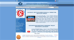Desktop Screenshot of csaw.ug.edu.pl