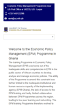 Mobile Screenshot of epm.ug.edu.gh