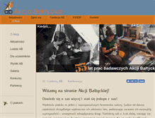 Tablet Screenshot of akbalt.ug.edu.pl