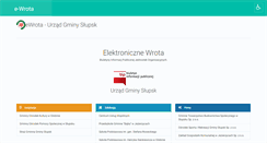Desktop Screenshot of e-wrota.slupsk.ug.gov.pl